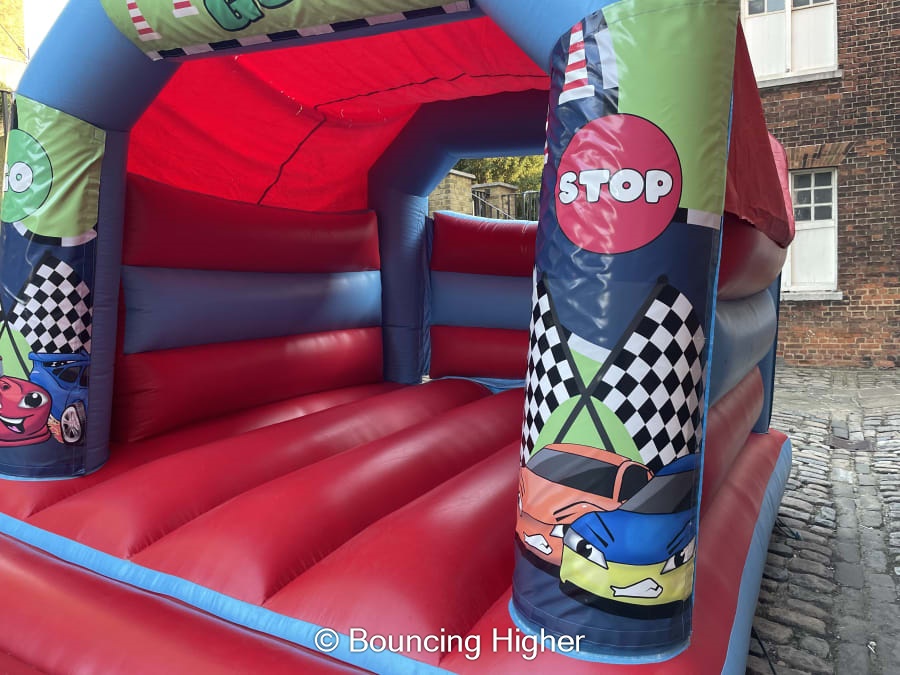 Race Car Bouncy Castle Bouncy Castle and Soft Play Hire in Dartford